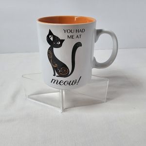 Sthetix stoneware coffe/tea mug with cat picture funny cat lover collect…